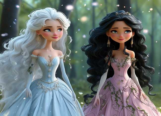 儿童动画片白雪公主和贝儿公主、儿童动画片白雪公主和贝儿公主叫什么