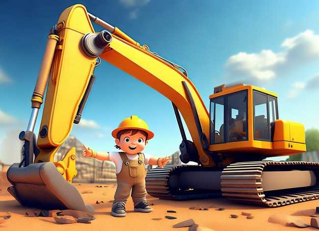 挖掘机儿童故事文字版(关于挖掘机的幼儿故事) 挖掘机儿童故事文字版(关于挖掘机的幼儿故事)