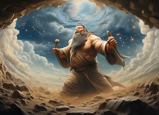 盘古开天地故事完整版 盘古开天地故事完整版中国神话故事