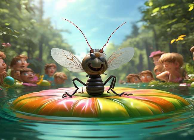 儿童故事蚊子的故事，蚊子的故事编写