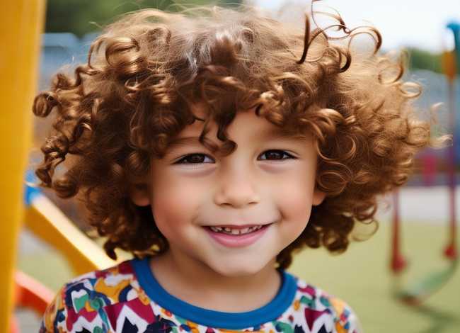 栗子头小孩版，栗子头小孩发型