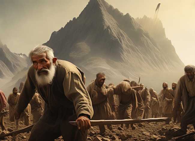 故事情节图怎么画，故事情节图怎么画愚公移山