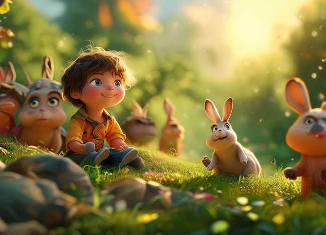 宝宝故事龟兔赛跑 - 宝宝讲故事龟兔赛跑