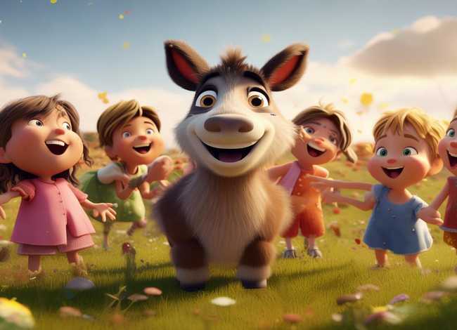 儿童故事小毛驴的故事；儿歌小毛驴的故事