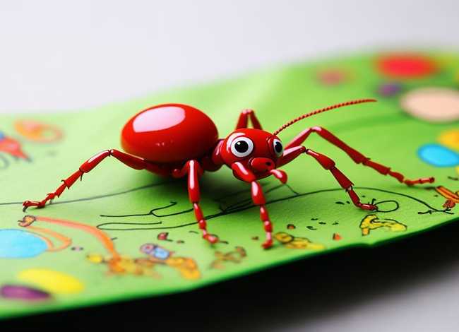 儿童蚂蚁简笔画、儿童简笔画蚂蚁怎么画
