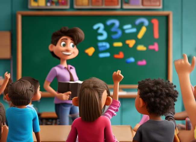 编数学故事 - 3-2=1编数学故事