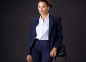 适合演讲比赛的穿搭女士；适合演讲比赛的穿搭女士图片