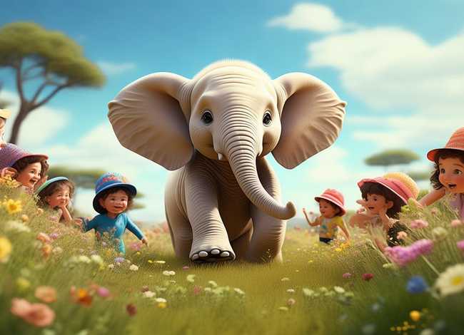 大象儿童故事0-3岁；关于大象的幼儿故事
