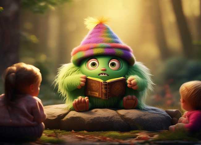 怪兽的故事幼儿故事 - 怪兽的故事幼儿故事简短