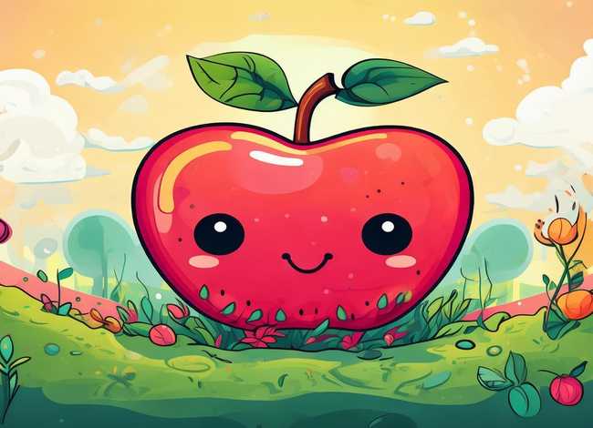 苹果的故事图片 - 苹果的故事图形设计