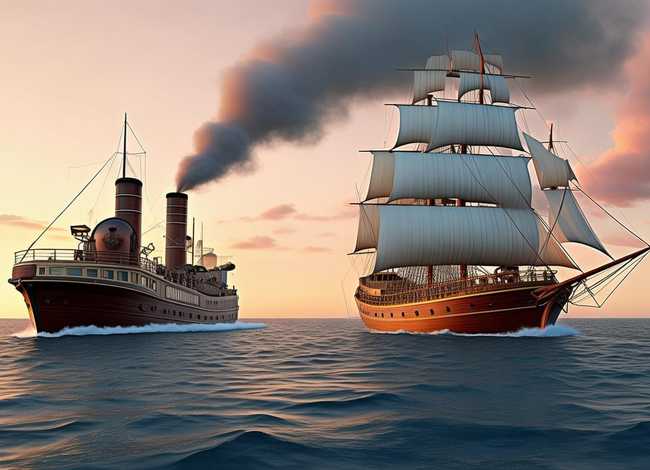 轮船与帆船的故事 轮船与帆船的故事视频