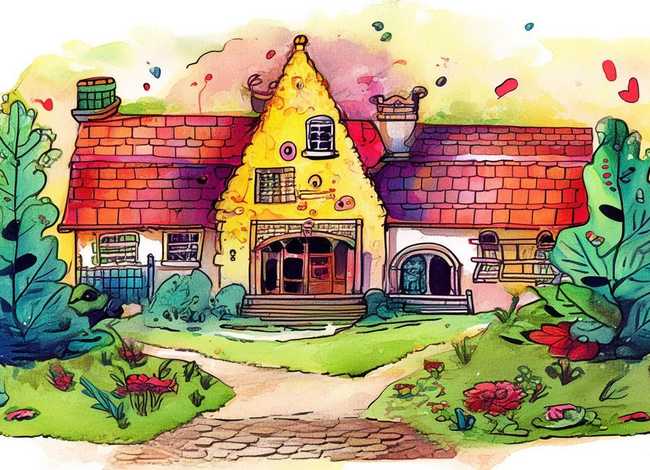 稻草人童话故事儿童画 - 稻草人的故事怎么画