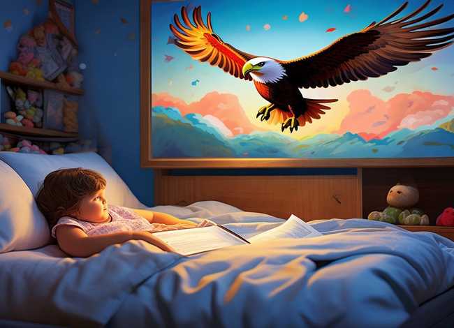 老鹰的故事3-6岁儿童睡前故事 - 关于老鹰的睡前故事