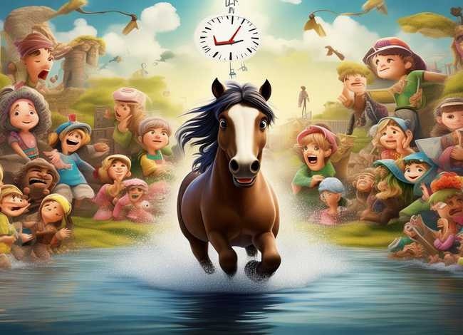 儿童故事小马过河比赛视频3分钟；小马过河讲故事比赛3分钟