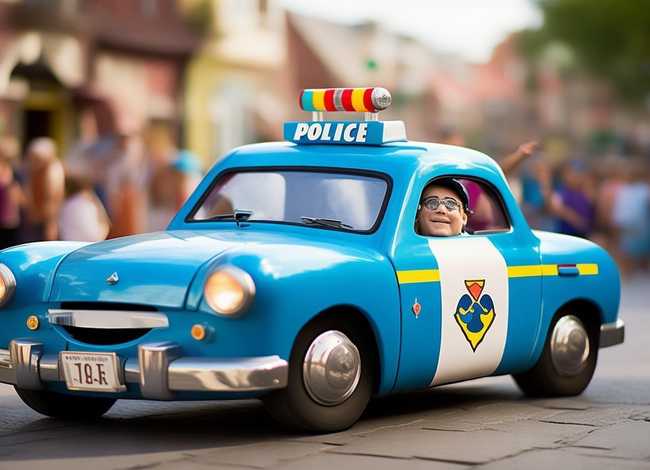 警车的儿童故事绘本、关于警车的绘本故事