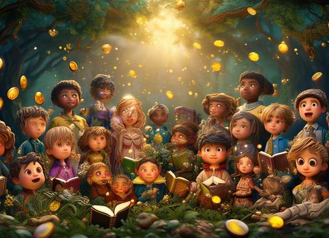 儿童财富故事参赛宣言 少儿财富故事