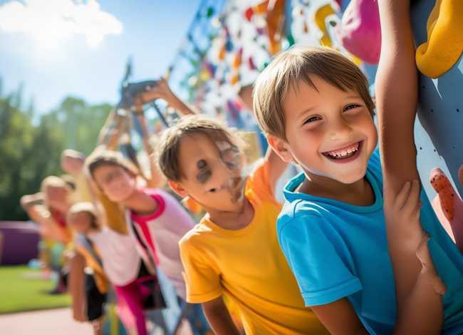 儿童攀岩视频（少儿攀岩视频）