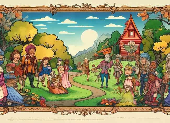 讲文明童话故事；讲文明故事手抄报