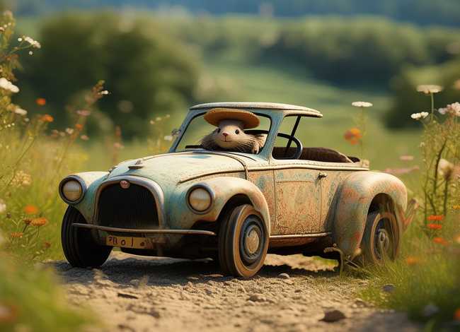 鼹鼠的故事小汽车 鼹鼠的故事 小汽车