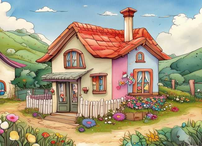 小房子儿童绘本故事书、小房子幼儿绘本故事