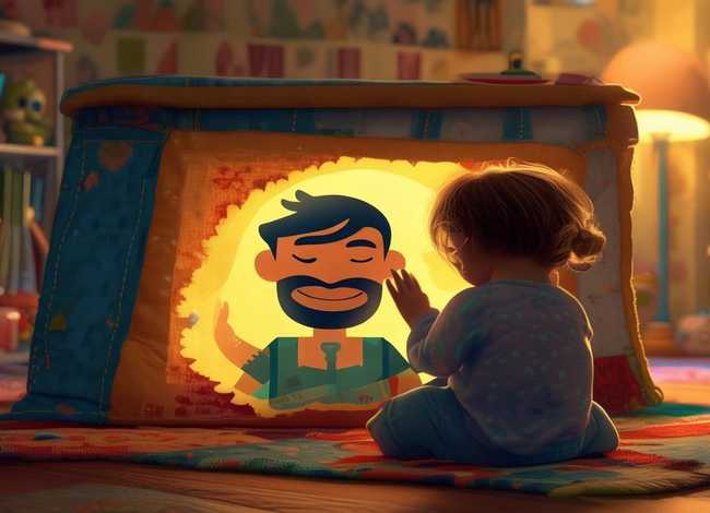 儿童故事装在口袋里的爸爸；播放装在口袋里的爸爸故事