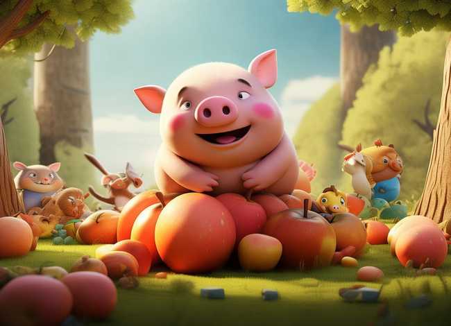 小猪儿童故事1000字、小猪幼儿故事