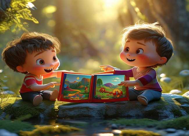 儿童故事对话400字，幼儿故事对话故事大全100字