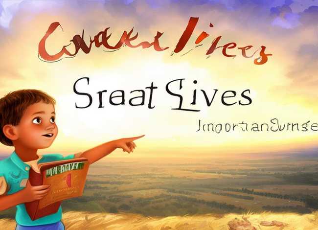 名人传记故事儿童励志，名人传记短篇故事