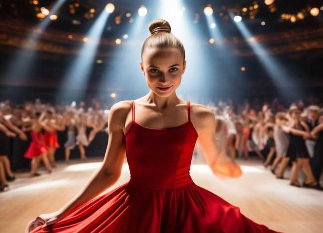 国标舞女孩的励志故事；国标舞女孩的励志故事大全