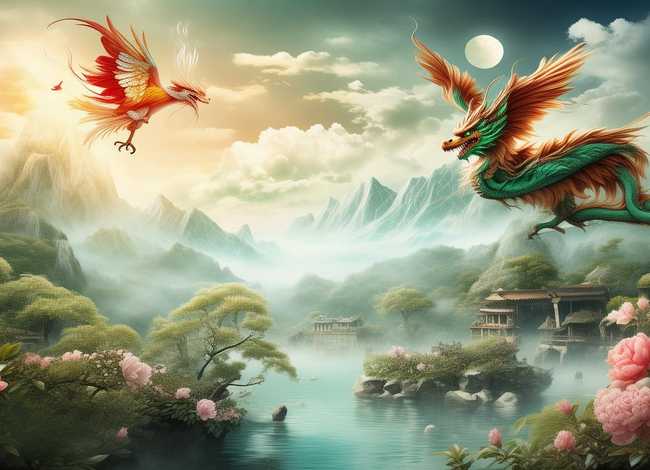 中国古代神话故事的画怎么画，中国古代神话故事的画怎么画好看