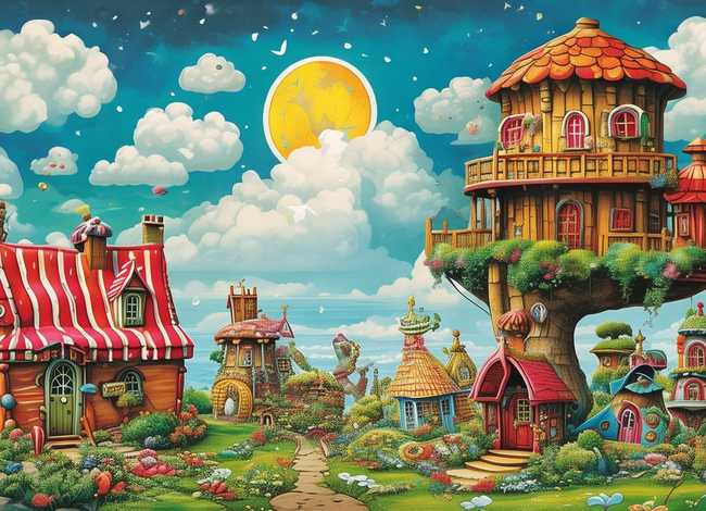 儿童故事各种各样的房子、绘本故事各种各样的房子