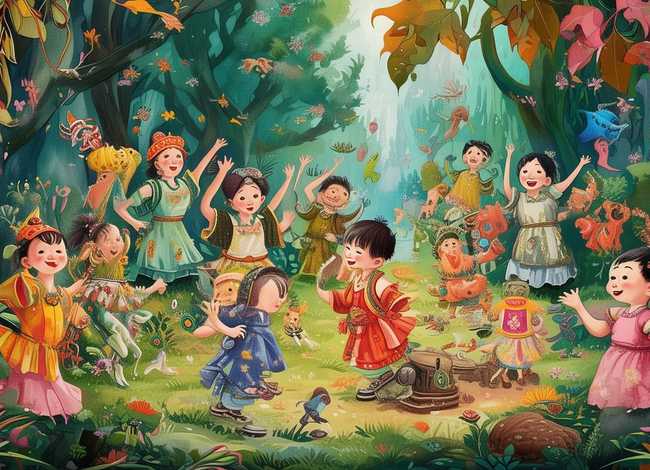 适合儿童的成语故事画 - 适合少儿的成语故事