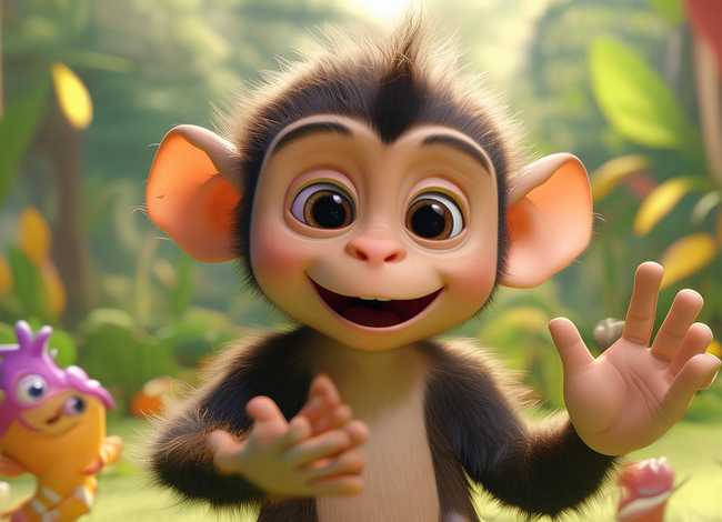 3-6岁儿童猴子故事,幼儿故事猴子学样视频 3-6岁儿童猴子故事,幼儿故事猴子学样视频