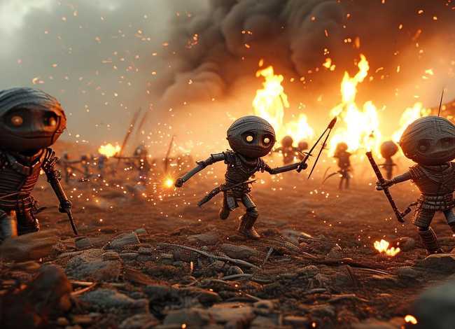 火柴人战争故事、火柴人战争故事剧情