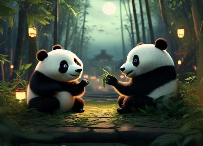 熊猫的故事传说，熊猫的故事传说英文版