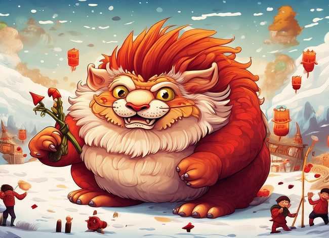 儿童绘本故事年兽的故事，关于年兽的绘本故事