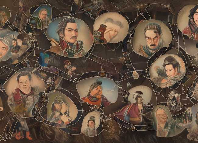 三国人物关系图高清大图，三国人物关系图高清大图大全