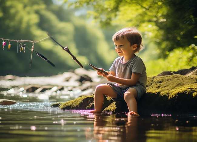 儿童钓鱼的诗句（小孩钓鱼的诗句）