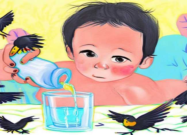 儿童手绘绘本（儿童手绘绘本制作简单乌鸦喝水）