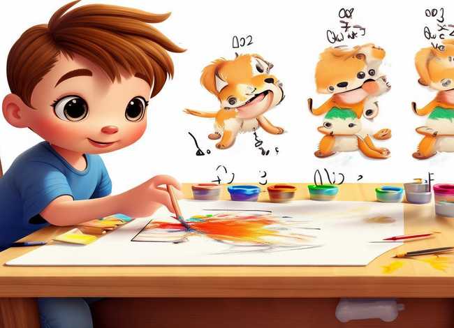 儿童动物画图片、儿童动物的画法步骤图片