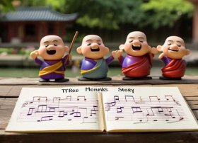 三个和尚的故事儿歌、三个和尚的故事儿歌简谱