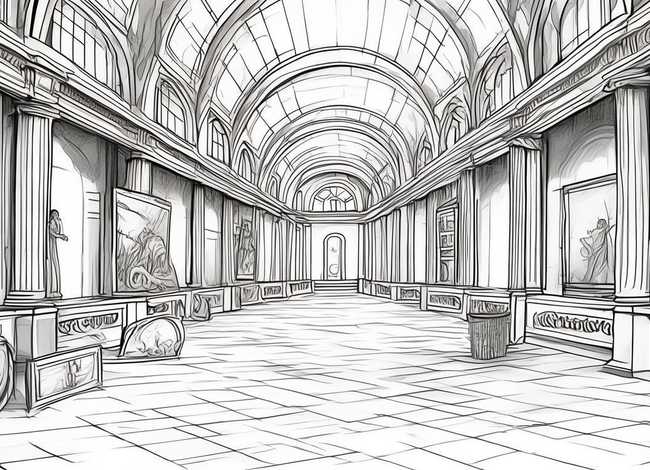 艺术的故事配图、艺术的故事配图简笔画