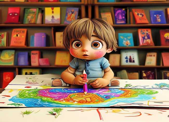 小故事英语绘本怎么画，小故事英语绘本怎么画的