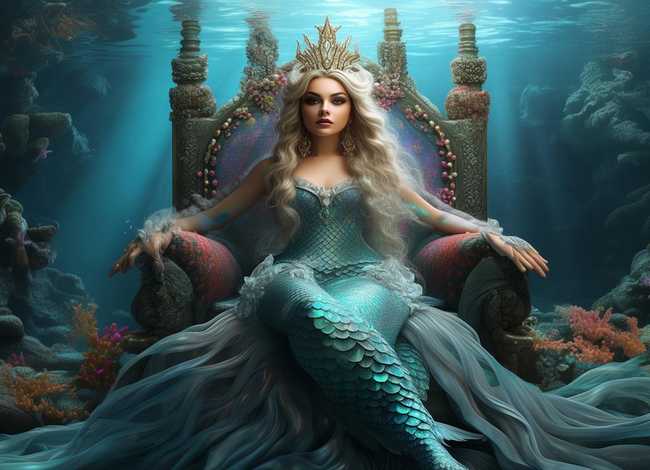 儿童故事美人鱼女王，美人鱼女王的故事