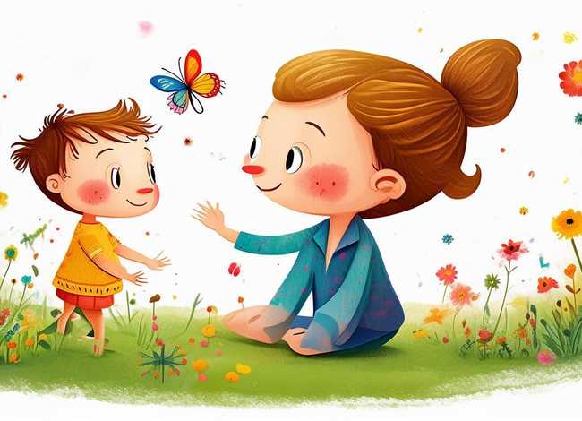 亲子故事简笔画；亲子故事简笔画图片大全