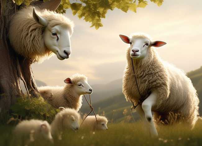 儿童故事小羊救母 小羊救母的故事 原文