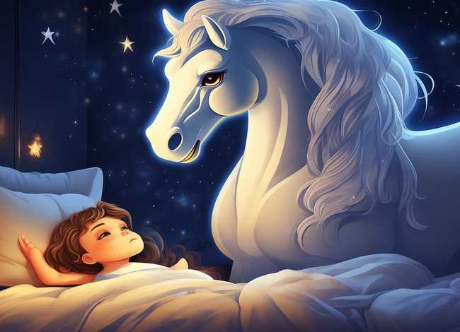 马的儿童睡前故事、关于马的睡前故事