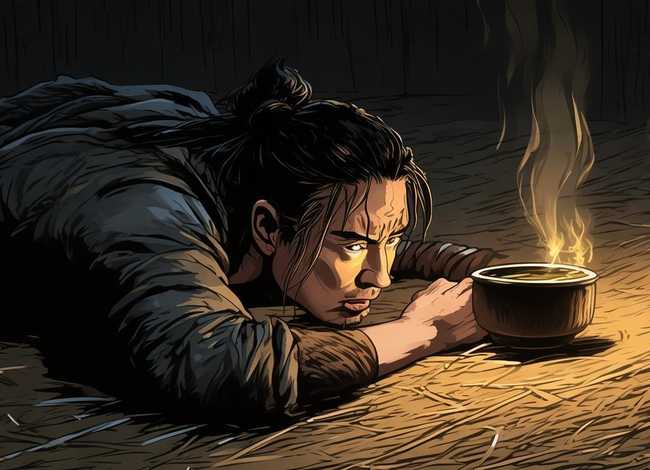 卧薪尝胆的故事图片（卧薪尝胆的故事图片手绘）