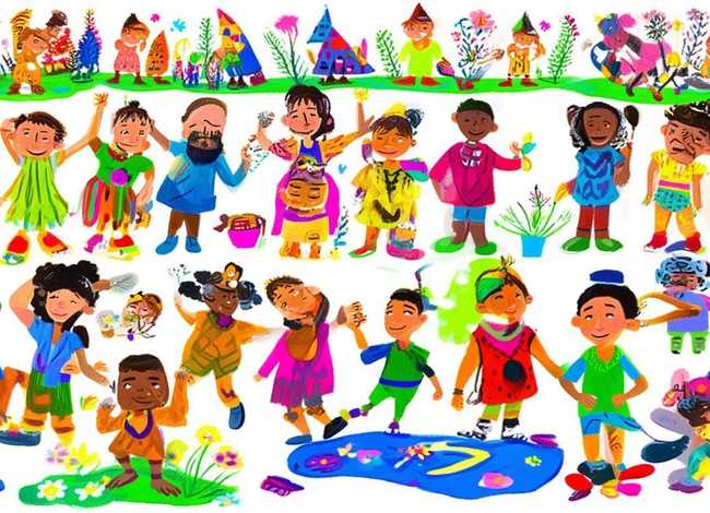 儿童图片插画，儿童图片插画大全