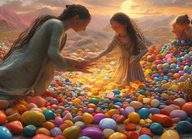 女娲补天儿童故事，女娲补天的幼儿故事